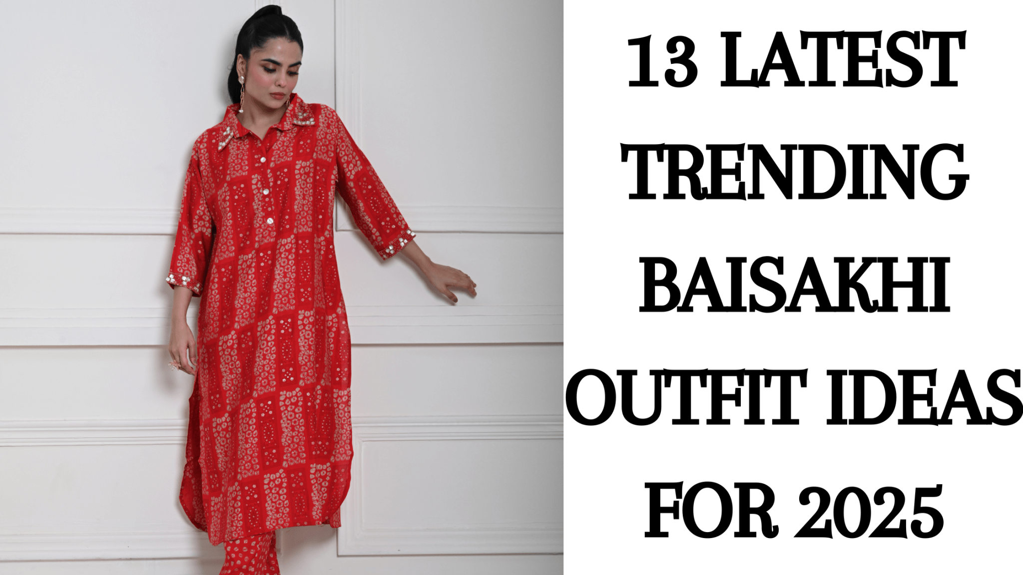 13 Latest Trending Baisakhi Outfit Ideas for 2025 - Anvi Couture