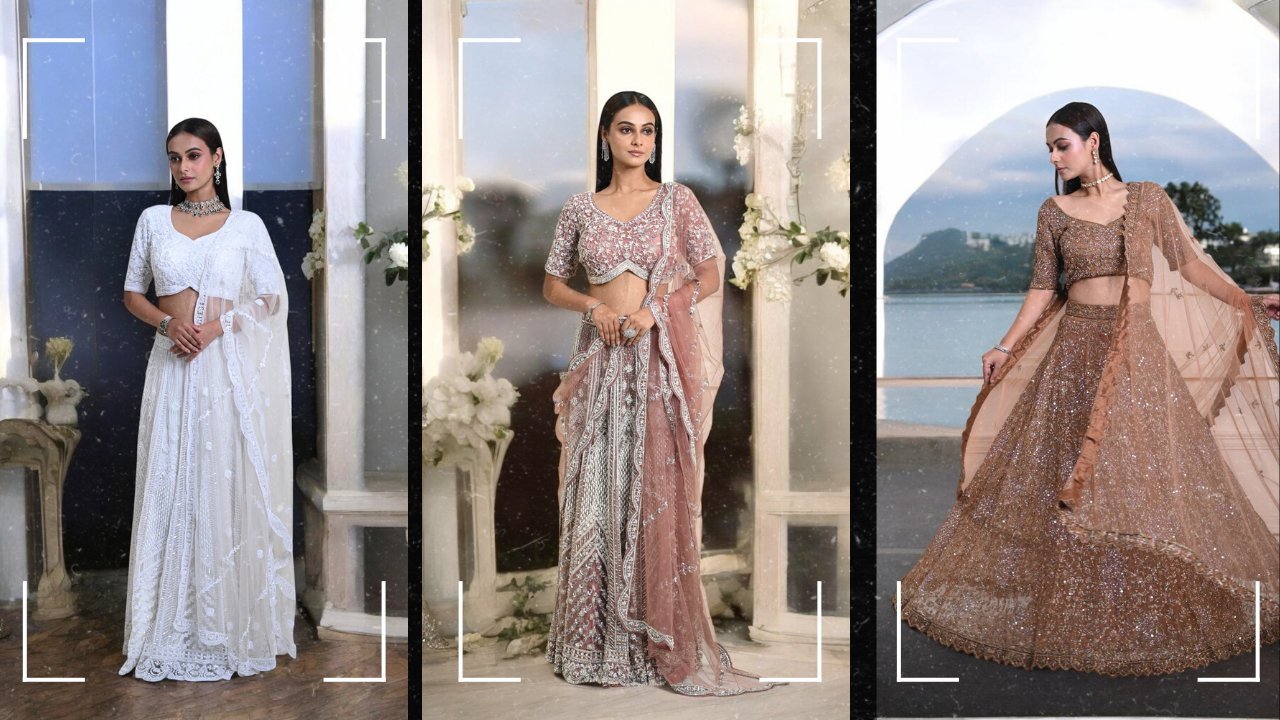 A-Z Guide to Choosing the Best Bridal Lehenga for Every Skin Tone - Anvi Couture