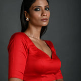 Custom-fit strappy back blouse perfect for weddings, parties, and celebrations
