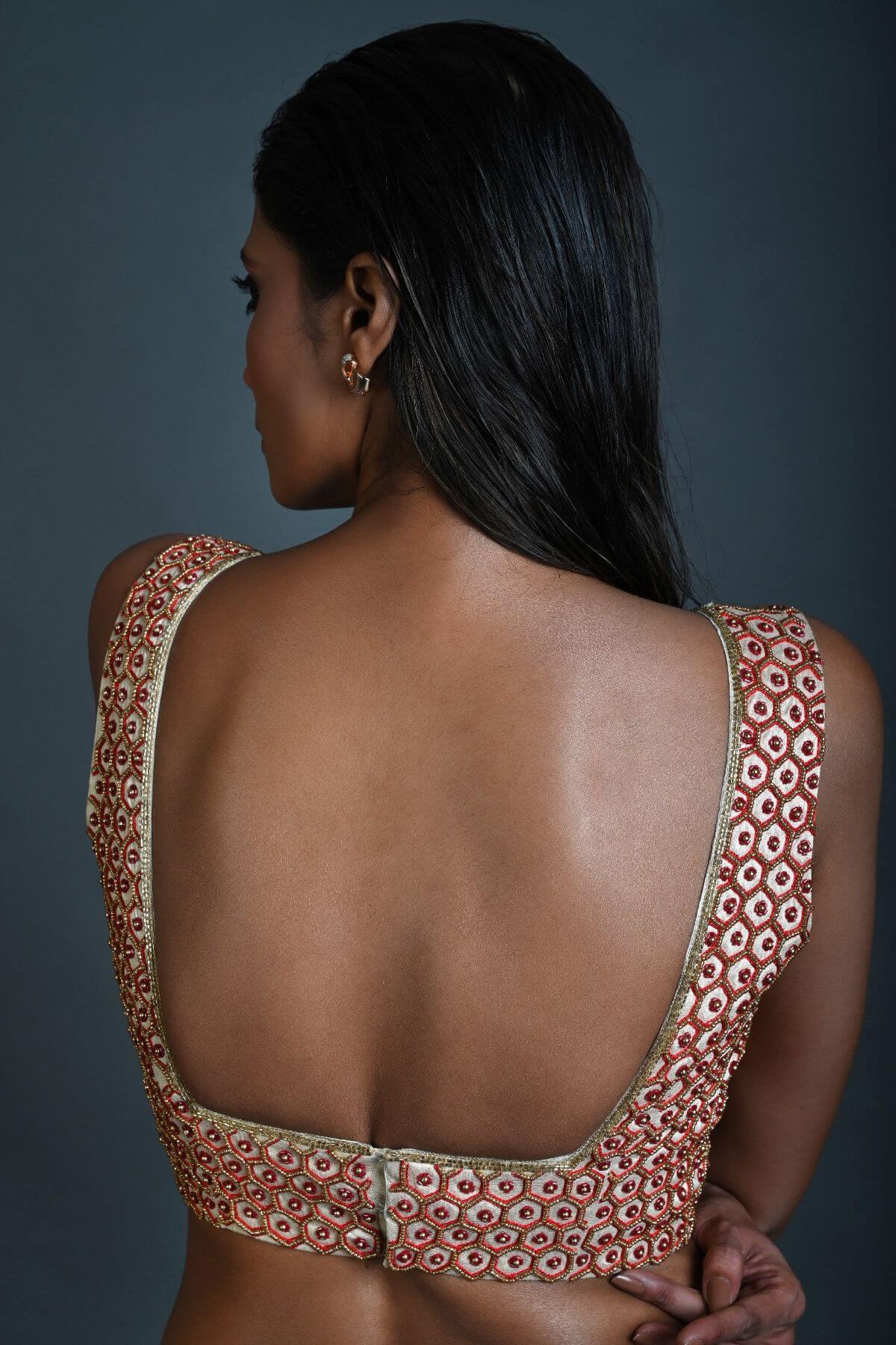 Backless Blouse