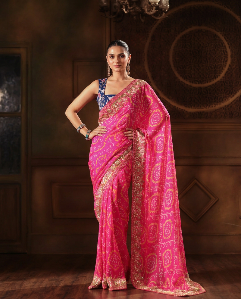 Printed Saree
