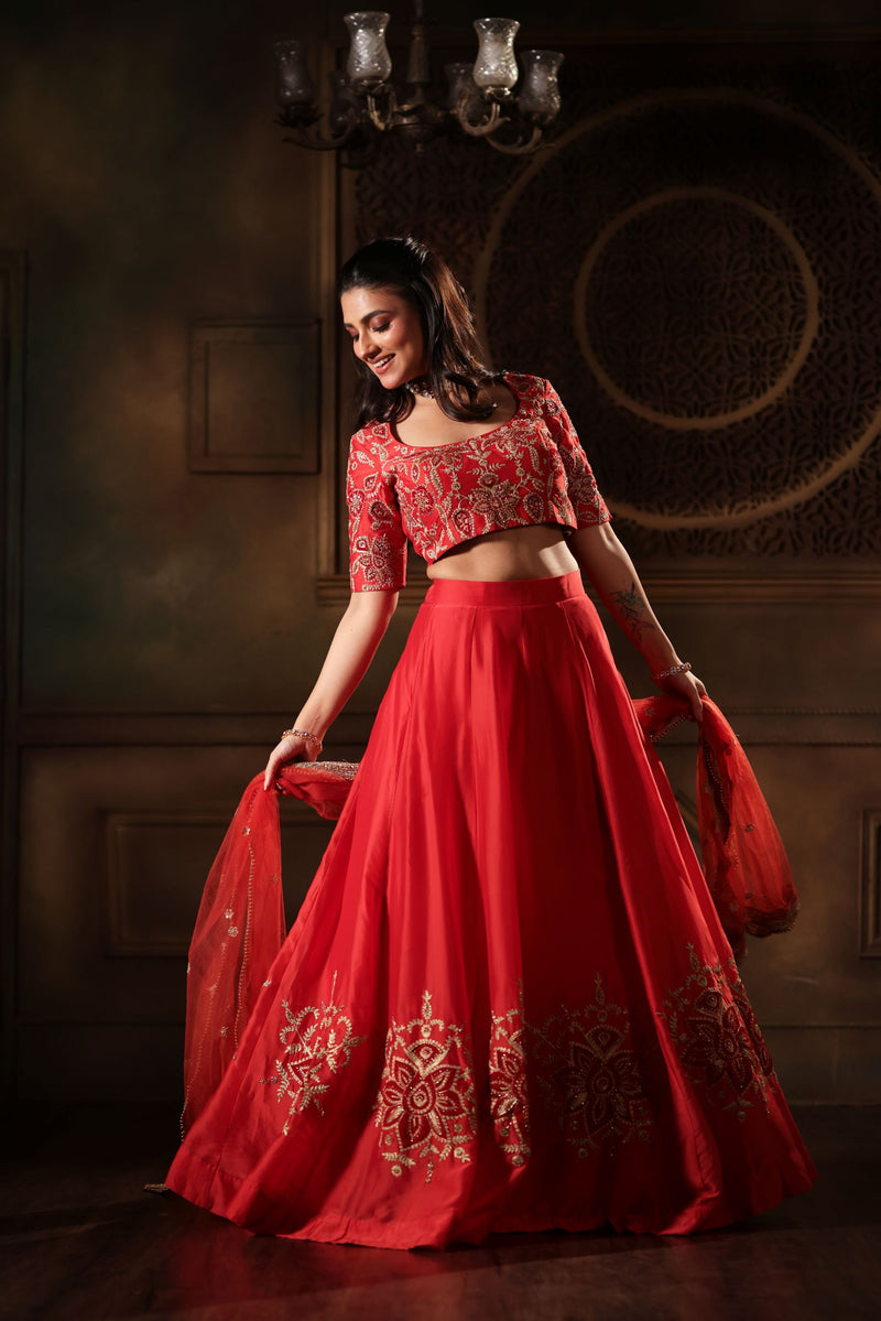 Engagement Lehenga