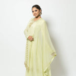 Light Green Sharara Set