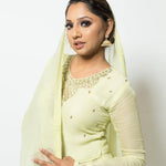 Light Green Sharara Set