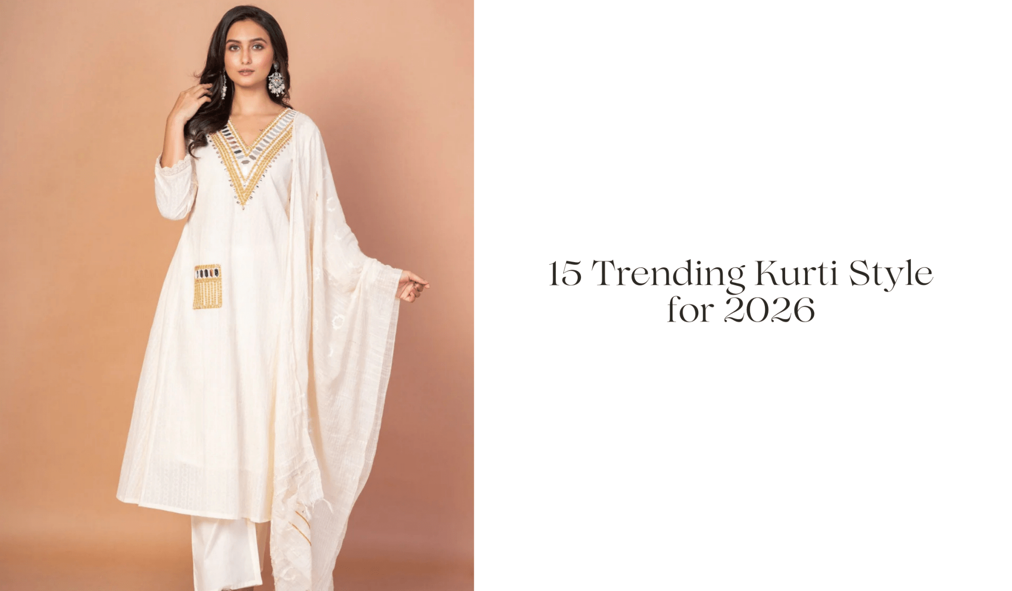 What Are the Trending Kurti Styles for 2026? - Anvi Couture