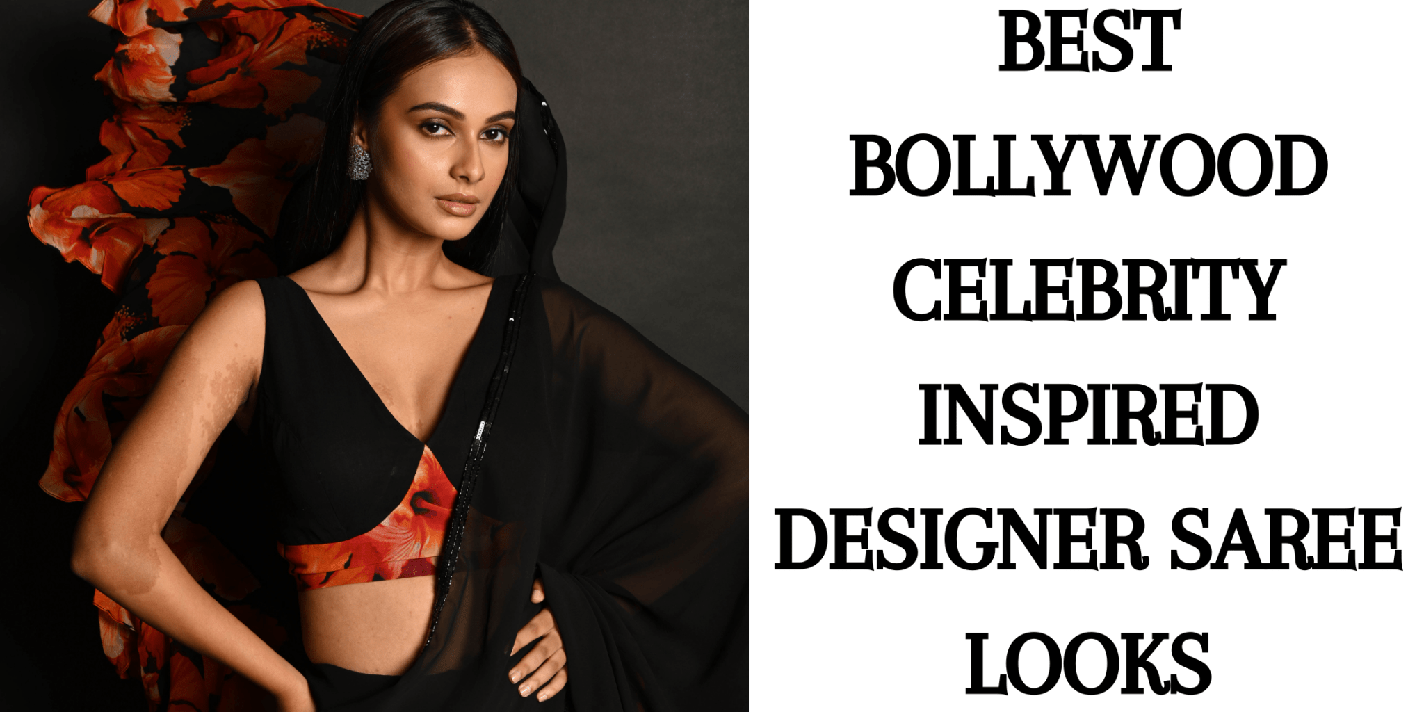 Best Bollywood Celebrity Inspired Designer Saree Looks - Anvi Couture