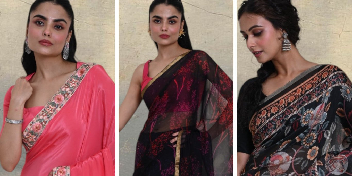 Best Sarees for 50's Age Groups: Finding the Perfect Style - Anvi Couture