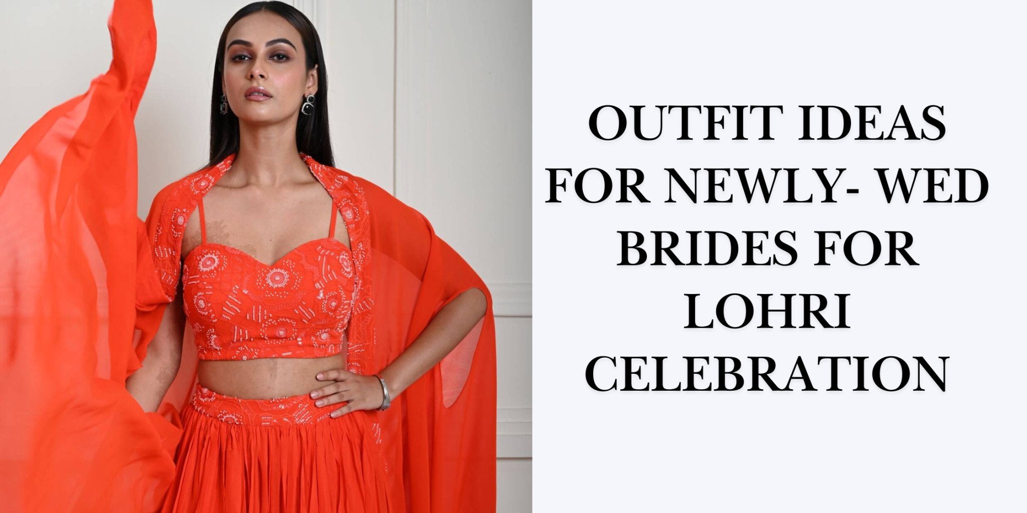 8 Stunning Lohri Outfit Ideas for Newlywed Brides for पहली Lohri - Anvi Couture