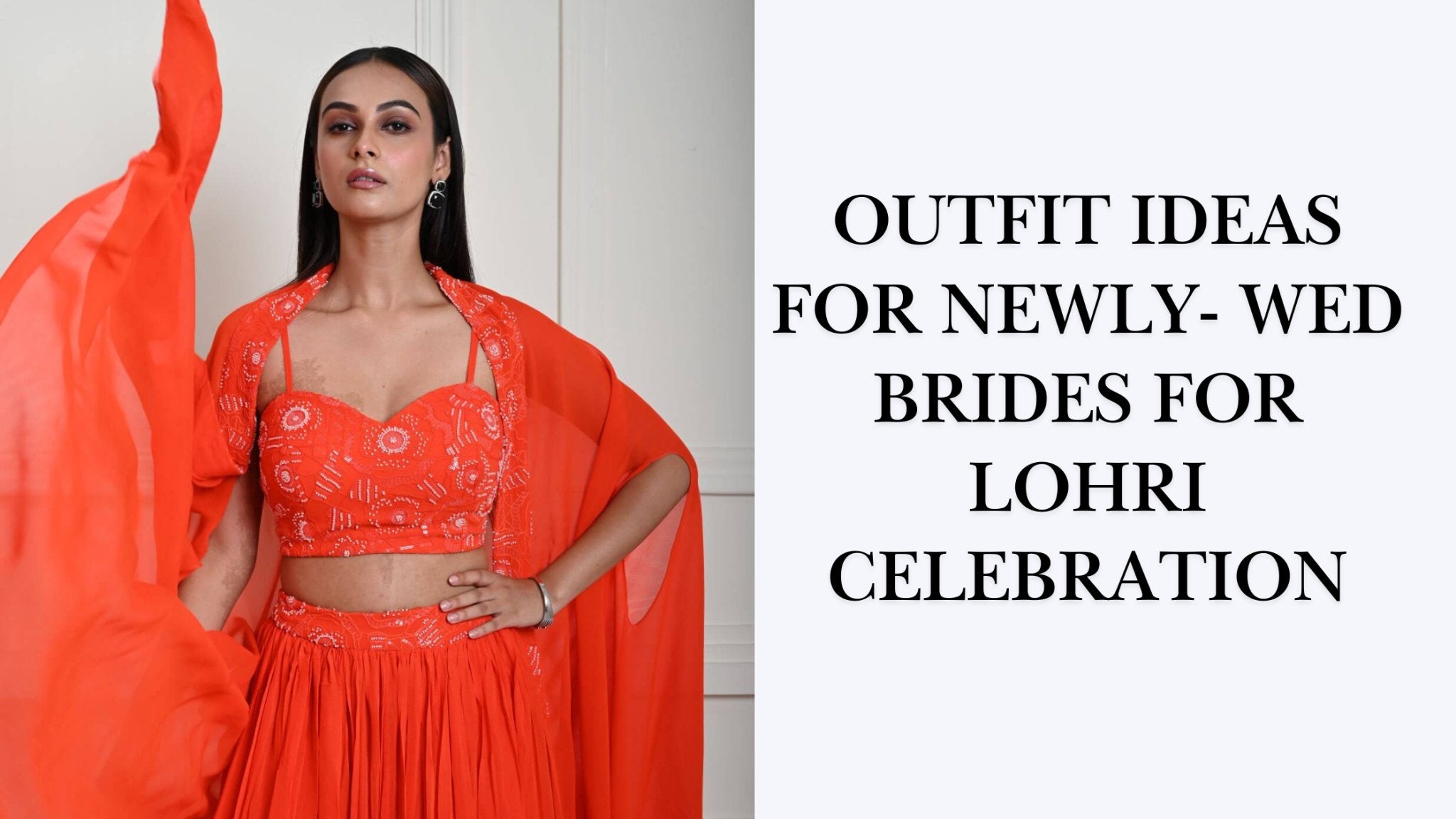 8 Stunning Lohri Outfit Ideas for Newlywed Brides for पहली Lohri - Anvi Couture