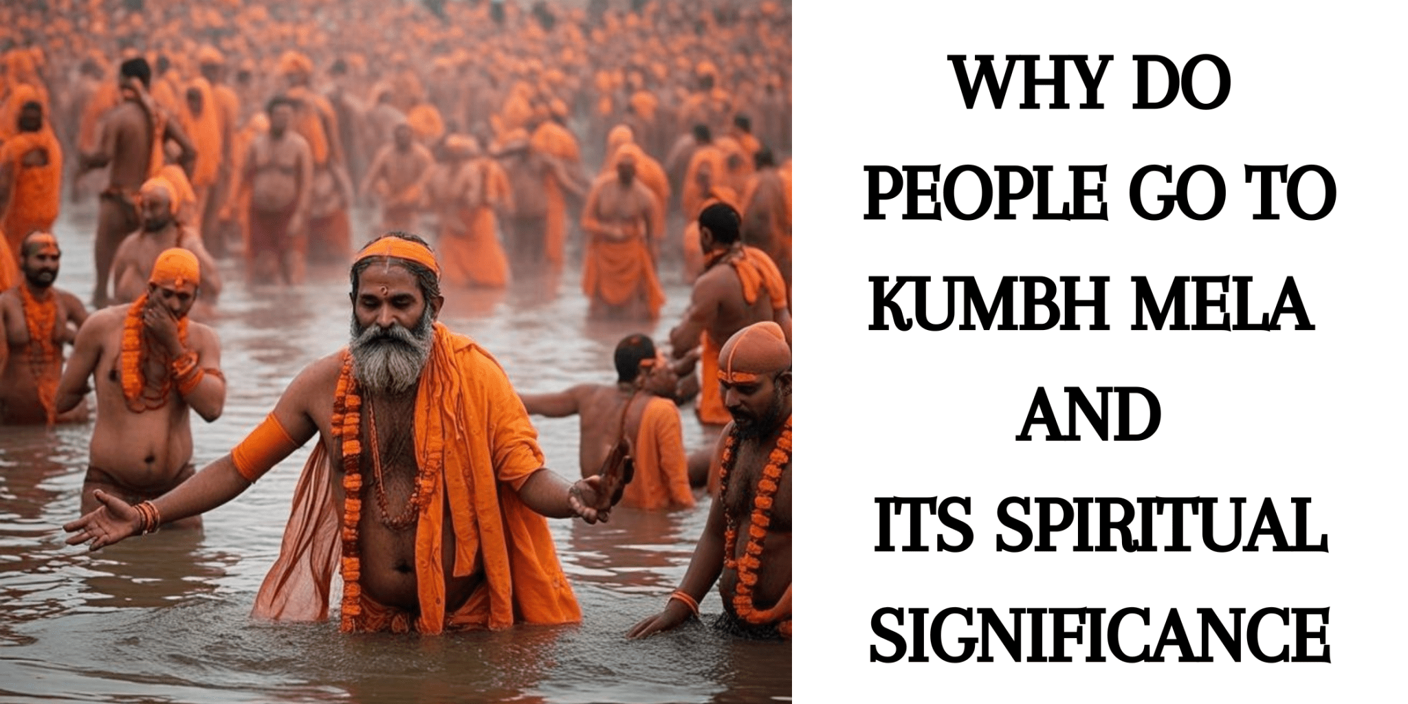 Why Do People Go to Kumbh Mela and Its Spiritual Significance - Anvi Couture