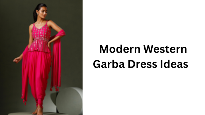 Modern Western Garba Dress Ideas