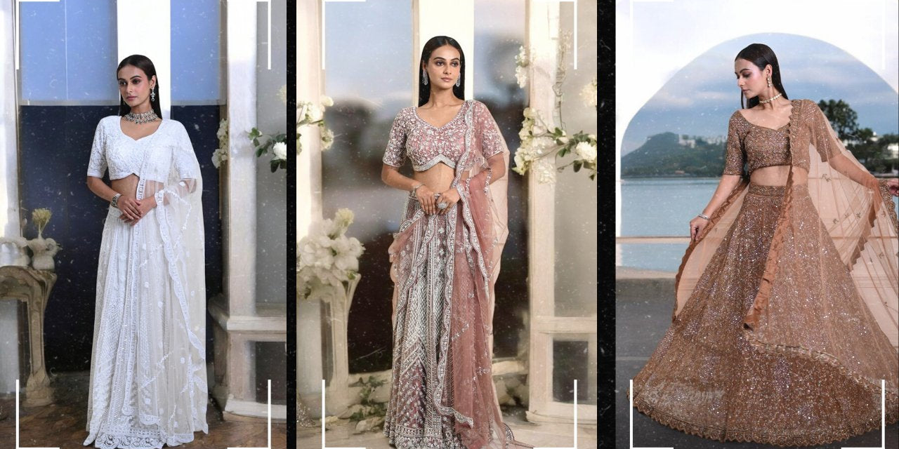 A-Z Guide to Choosing the Best Bridal Lehenga for Every Skin Tone - Anvi Couture