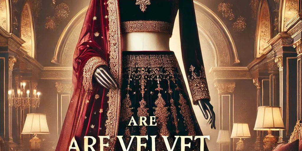 Are Velvet Lehengas Still Trending? Yes or No? - Anvi Couture
