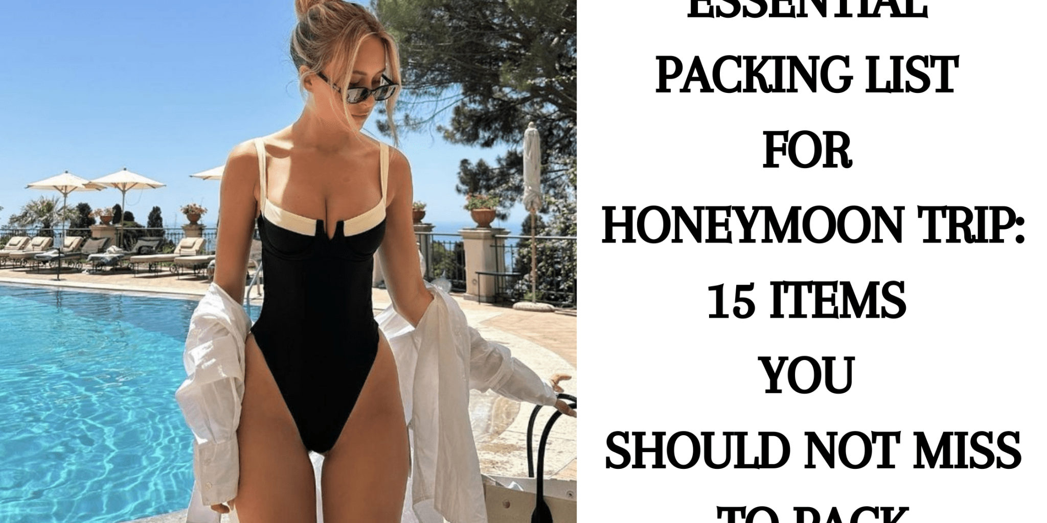 Essential Packing List For Honeymoon Trip: 15 Items You Should Not Miss to Pack - Anvi Couture