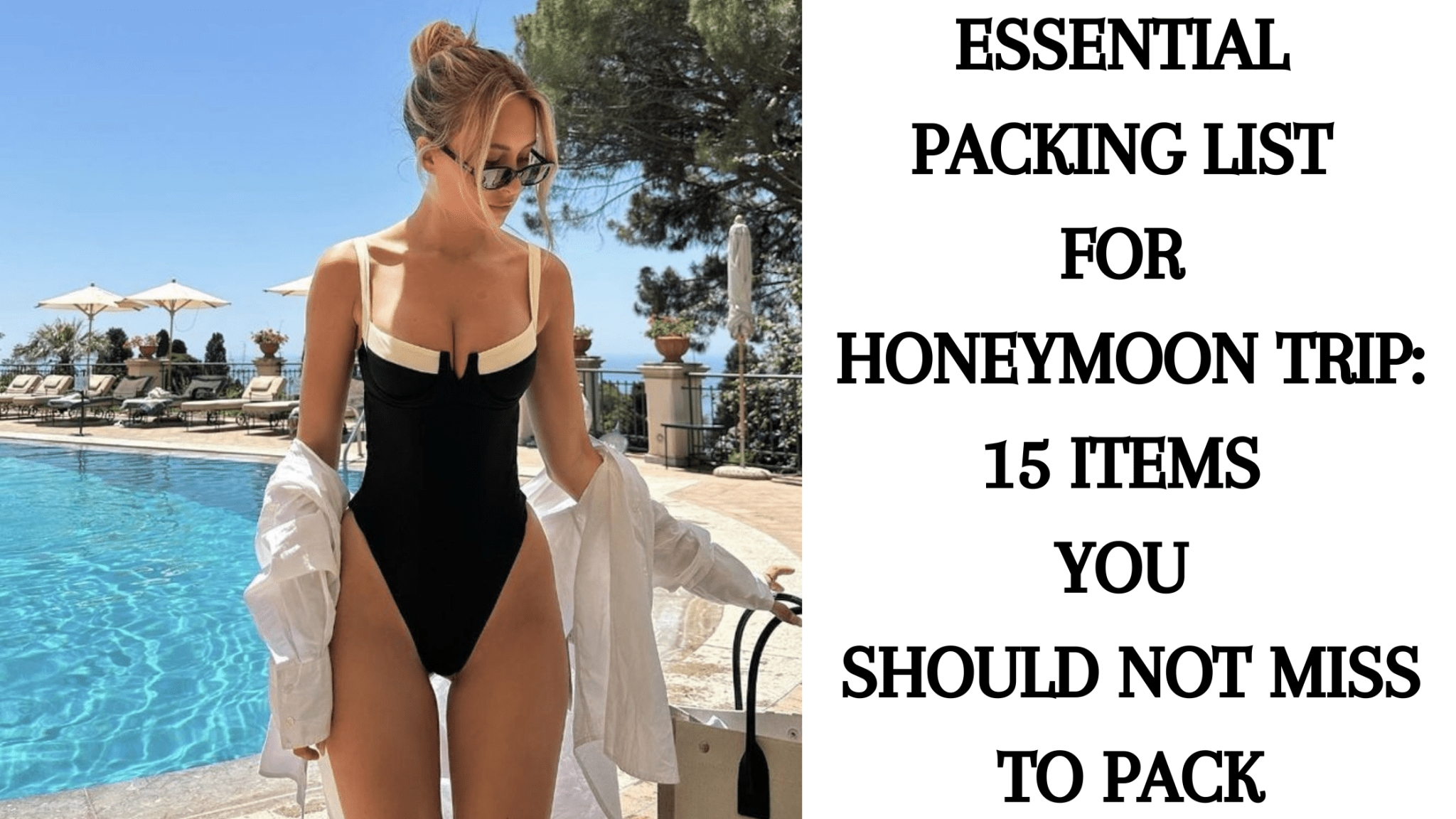Essential Packing List For Honeymoon Trip: 15 Items You Should Not Miss to Pack - Anvi Couture