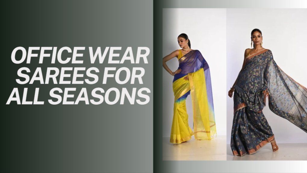 12 Best Office Wear Sarees for All Seasons - Anvi Couture