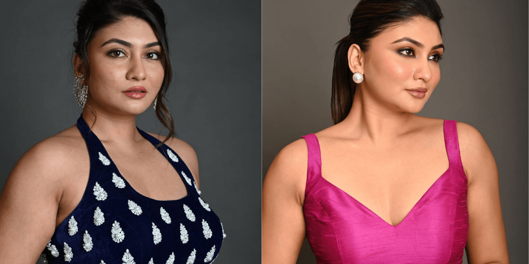 How to Select Contrasting Blouse for Red Sarees - Anvi Couture