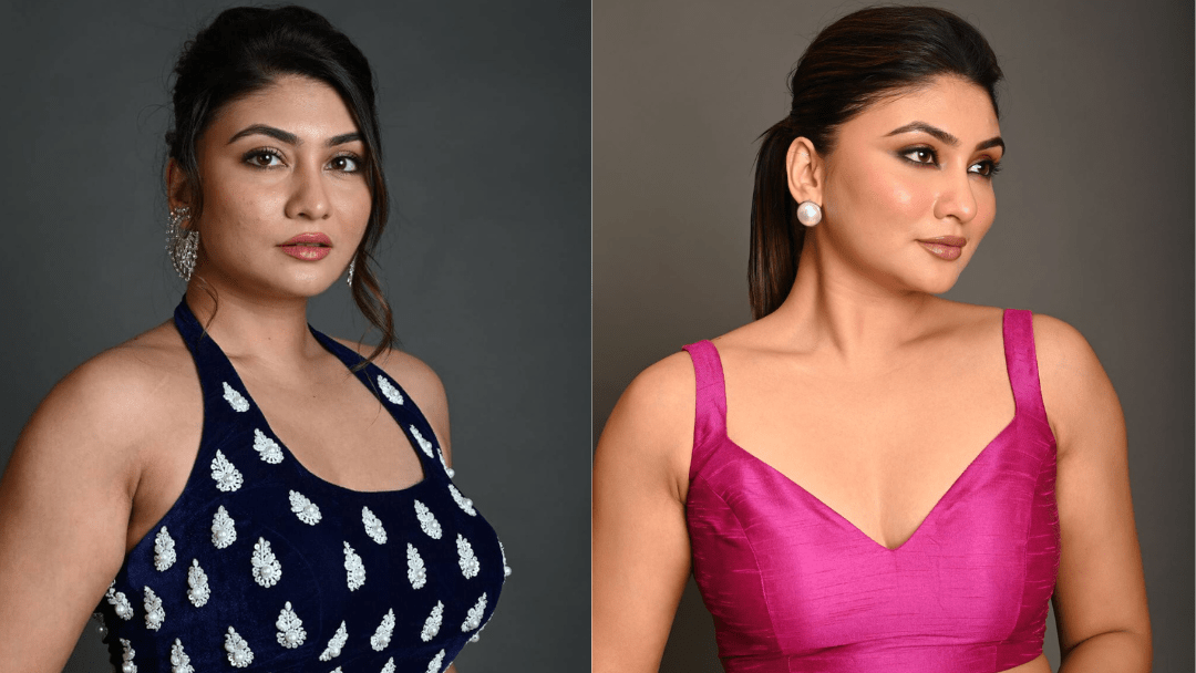 How to Select Contrasting Blouse for Red Sarees - Anvi Couture