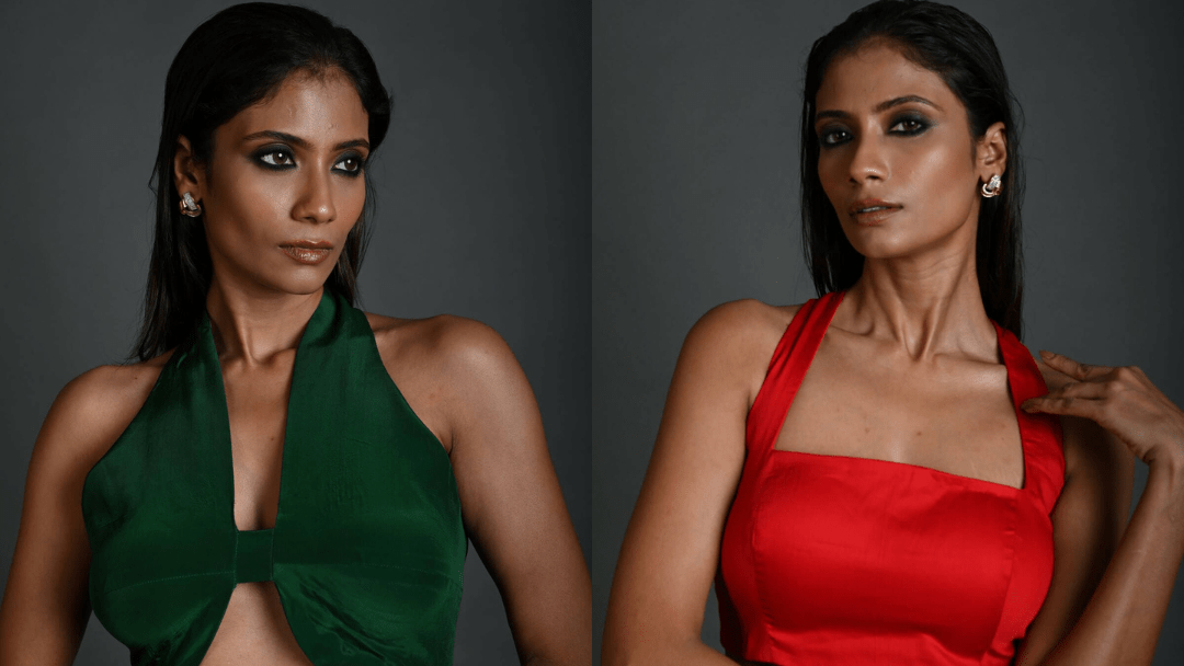 Are Halter Neck Blouses Trending in 2025? Yes or No? - Anvi Couture