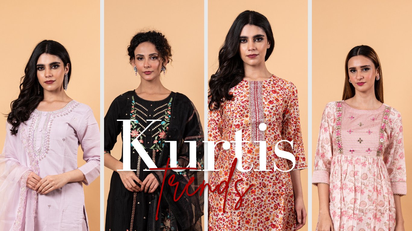 6 Types of Latest Women's Designer Kurtis Trends in 2025 - Anvi Couture