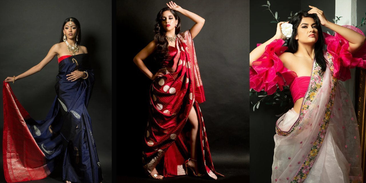 10 Latest Trending Sarees in 2025 - Anvi Couture
