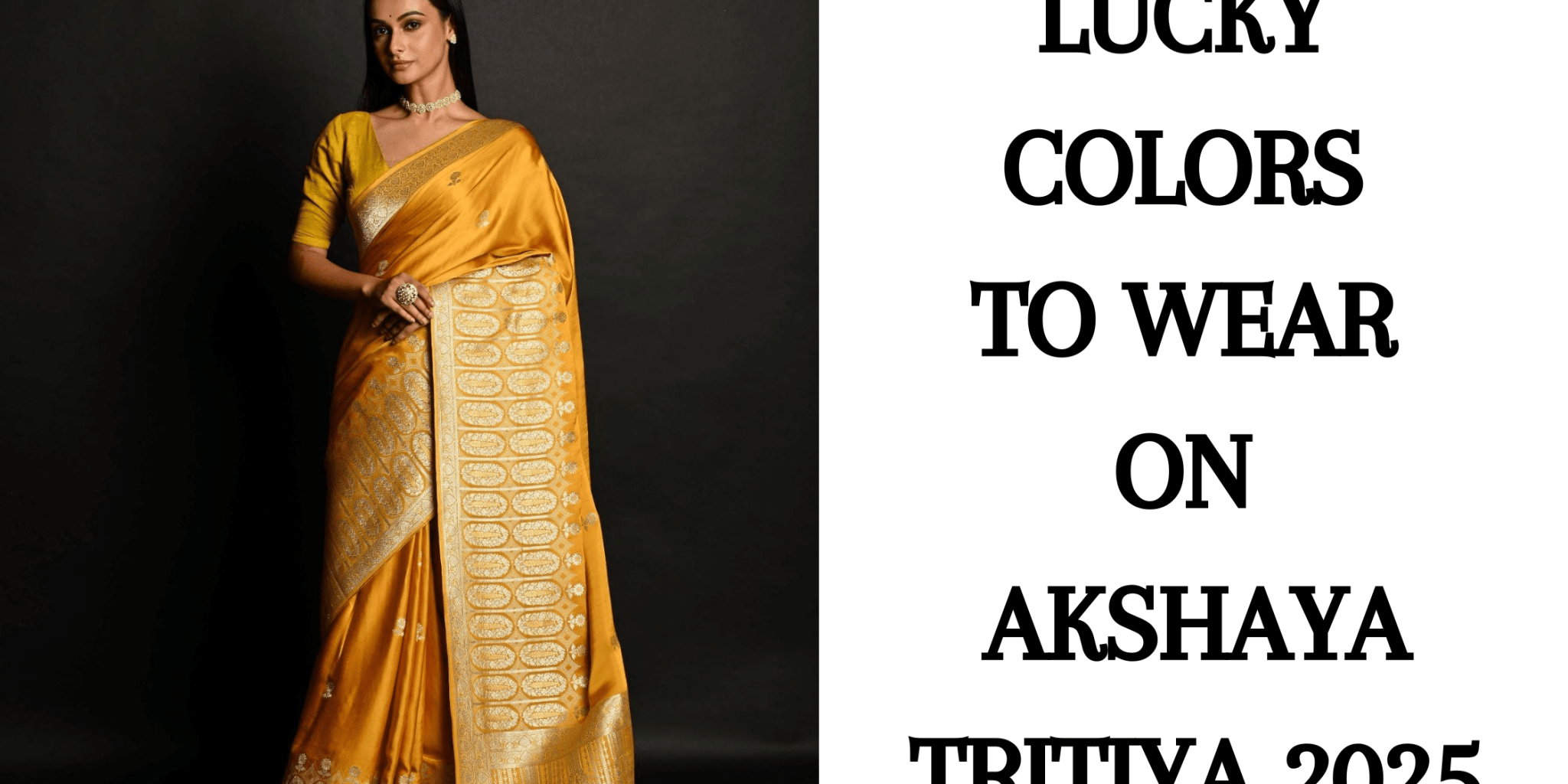 Lucky Colors to Wear on Akshaya Tritiya 2025 - Anvi Couture