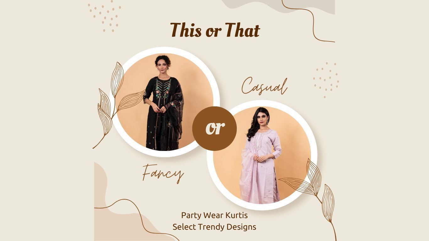 Party Wear Kurtis Shopping Online: Select Trending Designs to Look Outstanding - Anvi Couture