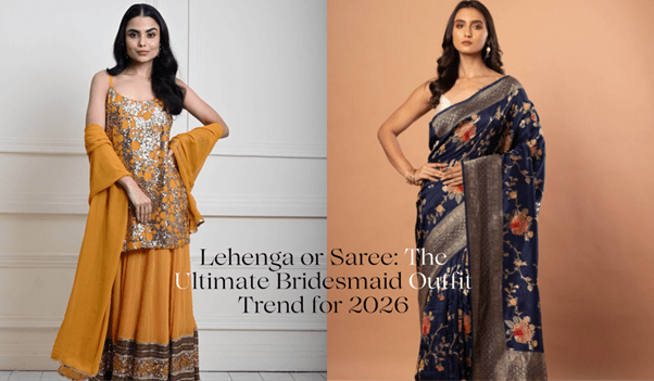 Lehenga or Saree: The Ultimate Bridesmaid Outfit Trend for 2026 - Anvi Couture