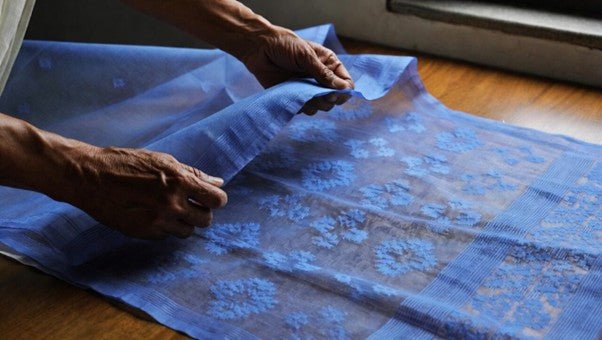How to Take Care of Jamdani Saree - Anvi Couture