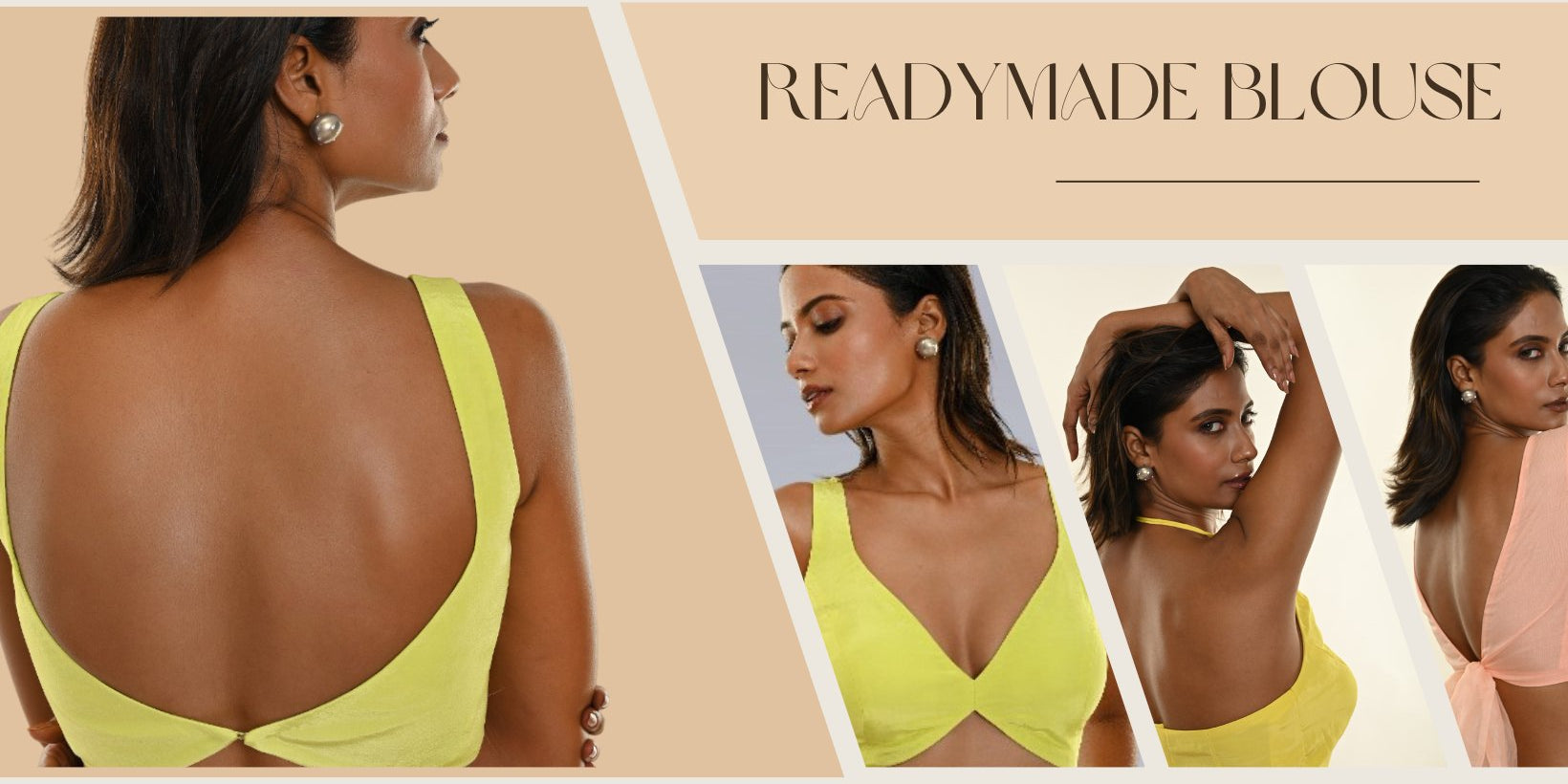 Pair Your Saree with the Perfect Readymade Blouse Online - Anvi Couture