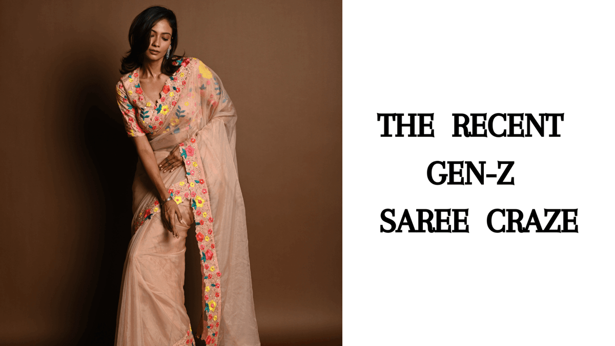 Gen-Z Saree Trends: Modern Styles, Drapes & Styling Ideas - Anvi Couture