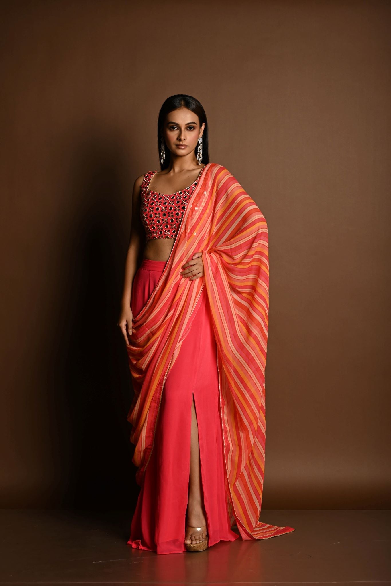How to use old saree to new dress - Anvi Couture