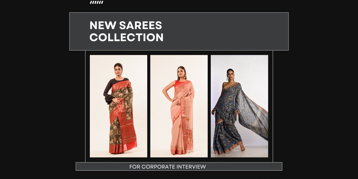 Choose a Saree for your Next Corporate Interview: A to Z Style Tips to Stay Confident - Anvi Couture