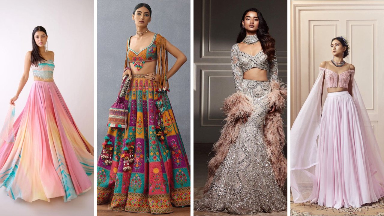 12 Trending Lehengas to Look Stunning for Your Wedding Functions - Anvi Couture
