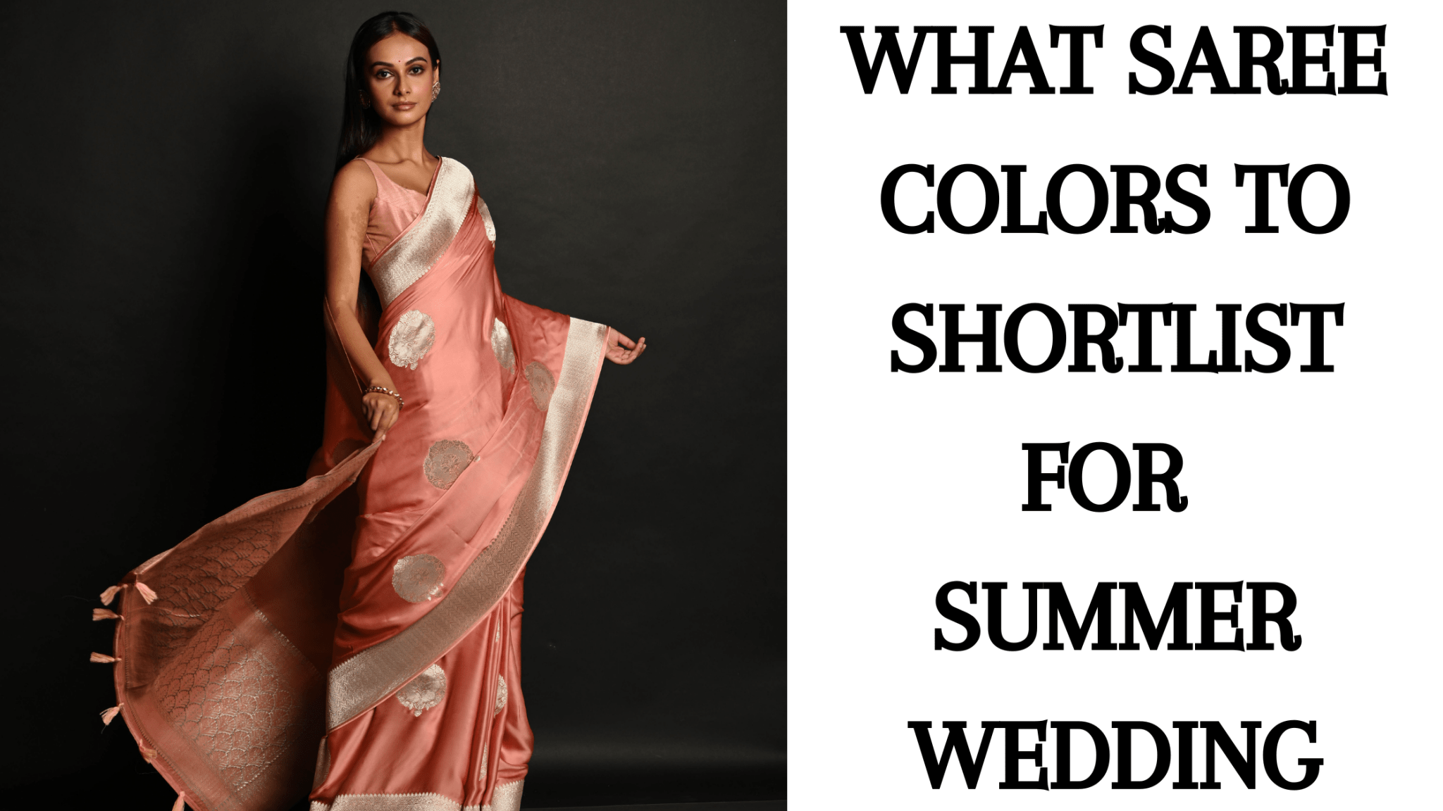 What Saree Colors to Shortlist for Summer Wedding - Anvi Couture