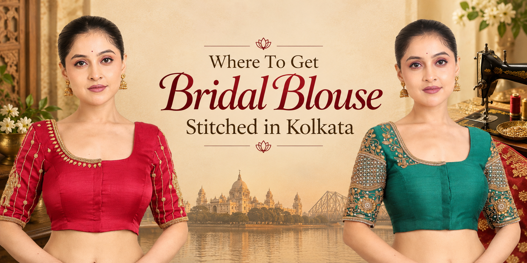 Where To Get Bridal Blouse Stitched in Kolkata