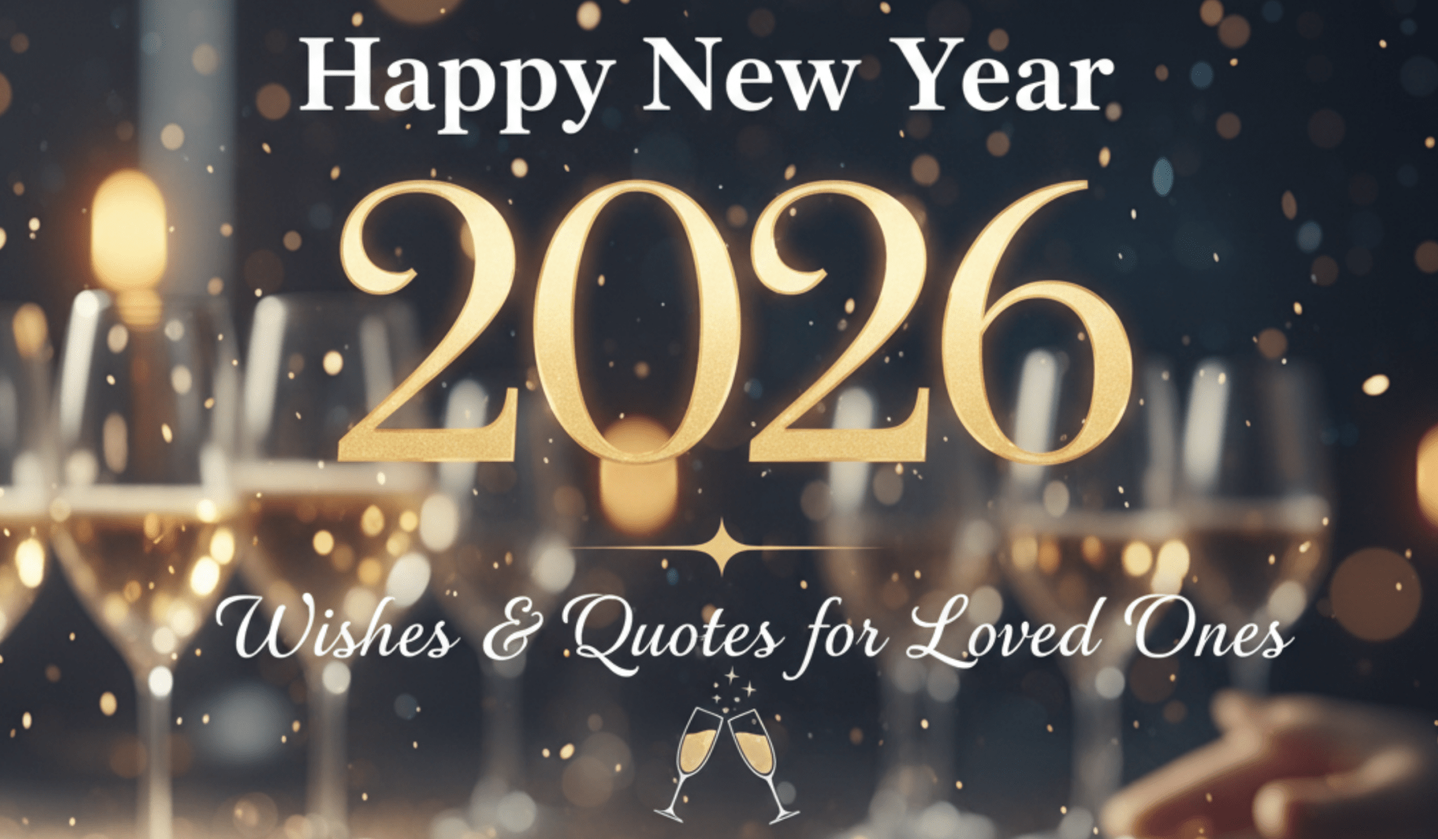 Happy New Year 2026 Wishes Quotes for Loved Ones - Anvi Couture