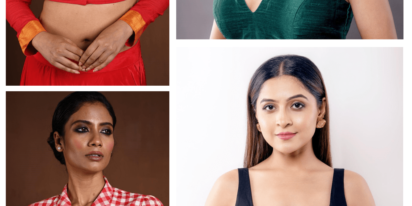 Trending Blouse Designs to Look Slim - Anvi Couture