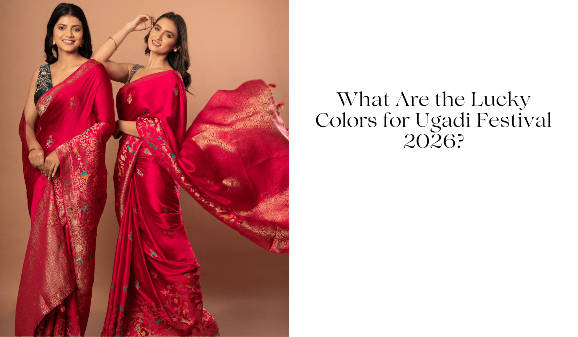 What Are the Lucky Colors for Ugadi Festival 2026? - Anvi Couture