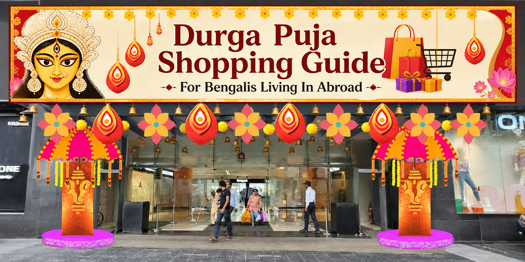 Durga Puja Shopping Guide For Bengalis Living In Abroad - Anvi Couture