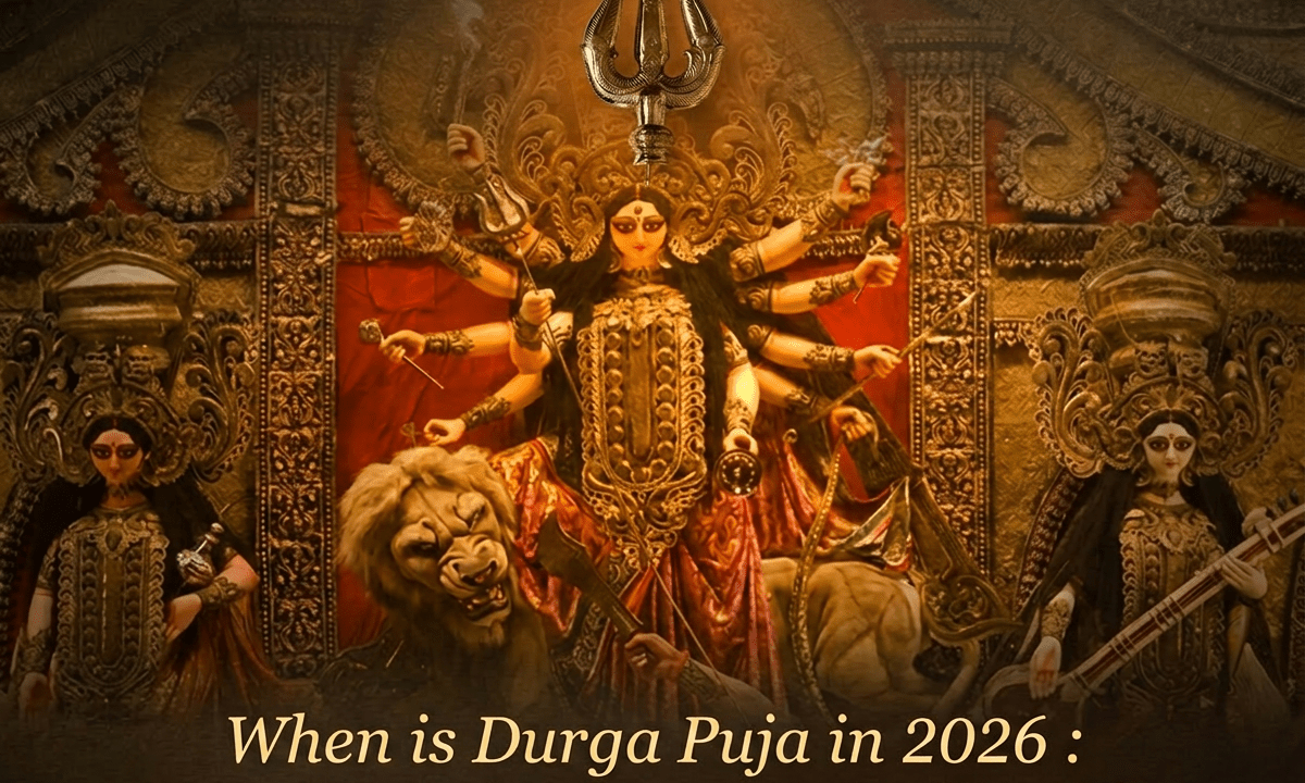 When is Durga Puja in 2026 : Countdown for Durga Puja Shopping - Anvi Couture