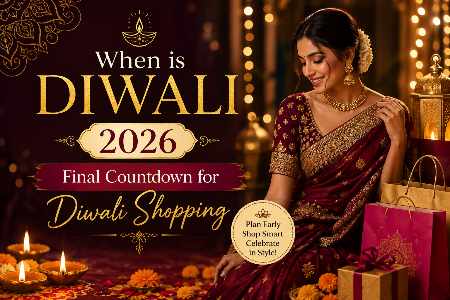 When is Diwali 2026 Final Countdown for Diwali Shopping