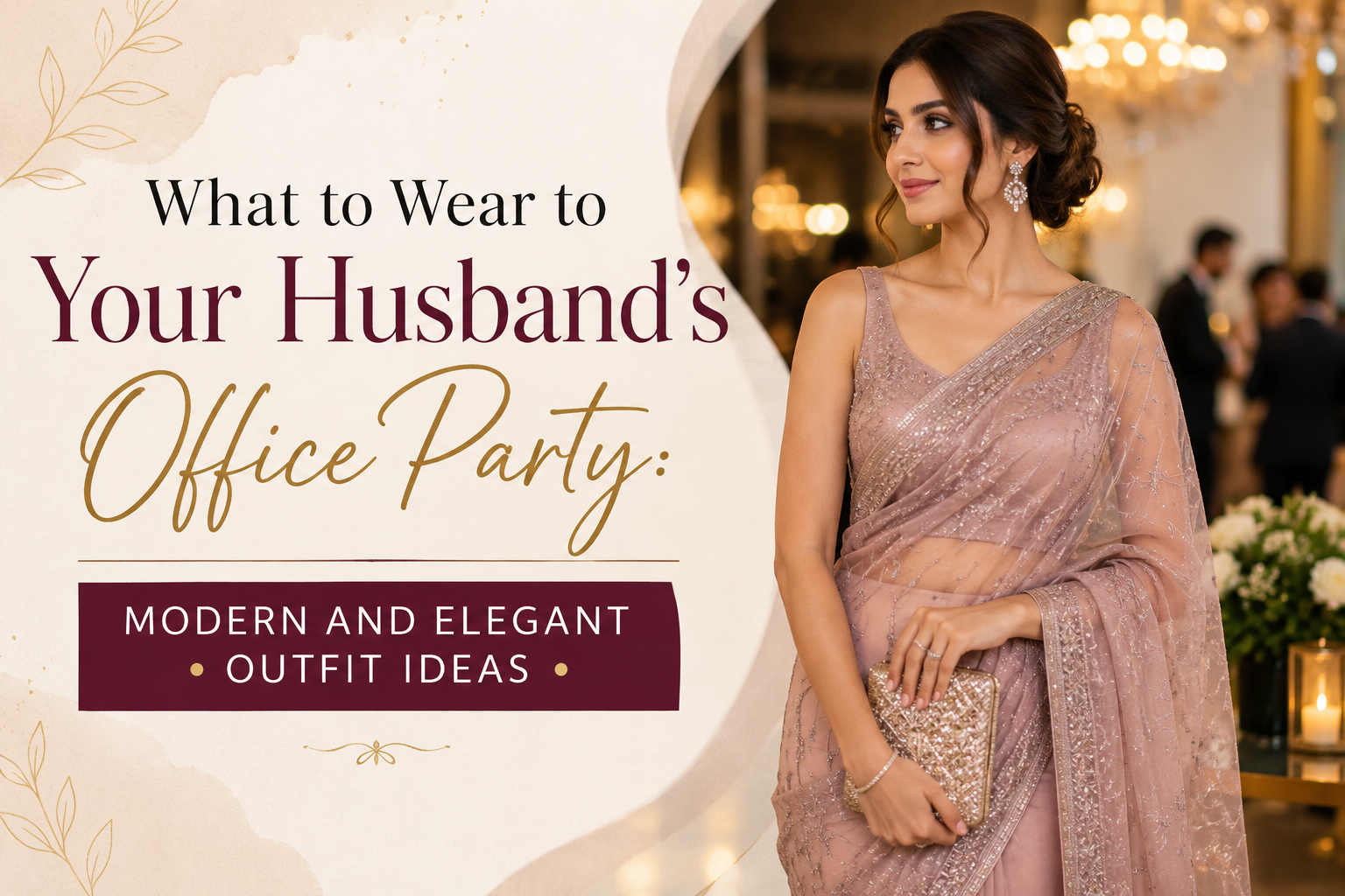 What to Wear to Your Husband’s Office Party: Modern and Elegant Outfit Ideas