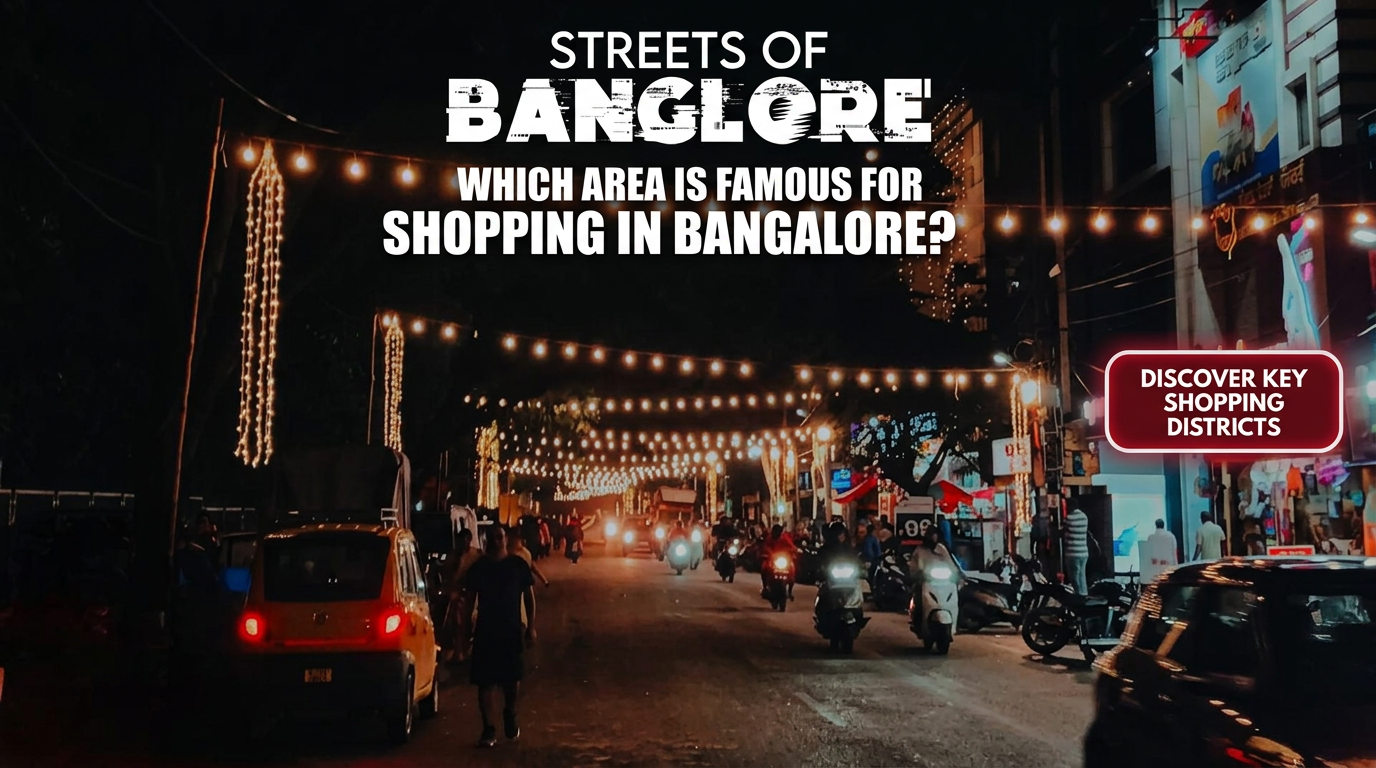Which Area Is Famous for Shopping in Bangalore? 15 Best Shopping Places to Visit