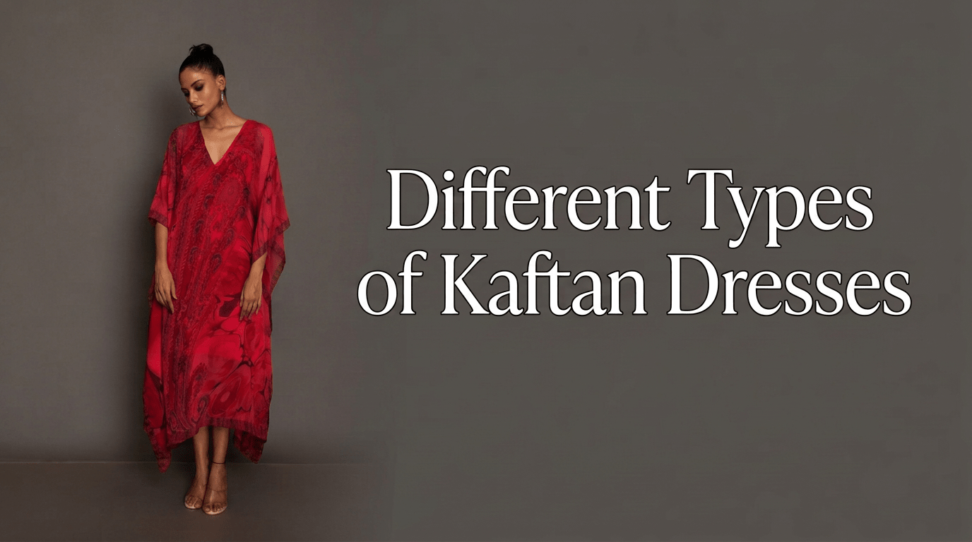 Different Types of Kaftan Dresses: How to Style Each Kaftan Style - Anvi Couture