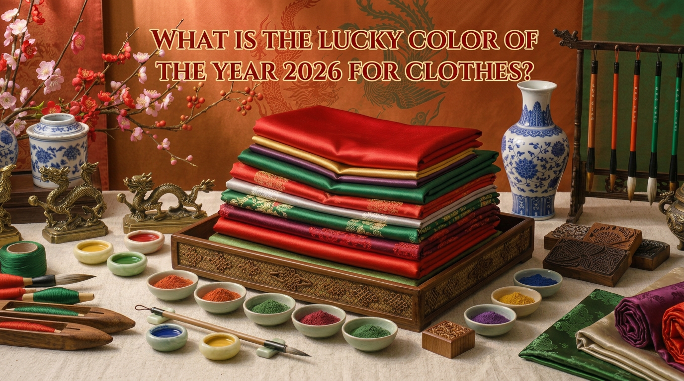 What Is The Lucky Color Of The Year 2026 For Clothes? - Anvi Couture