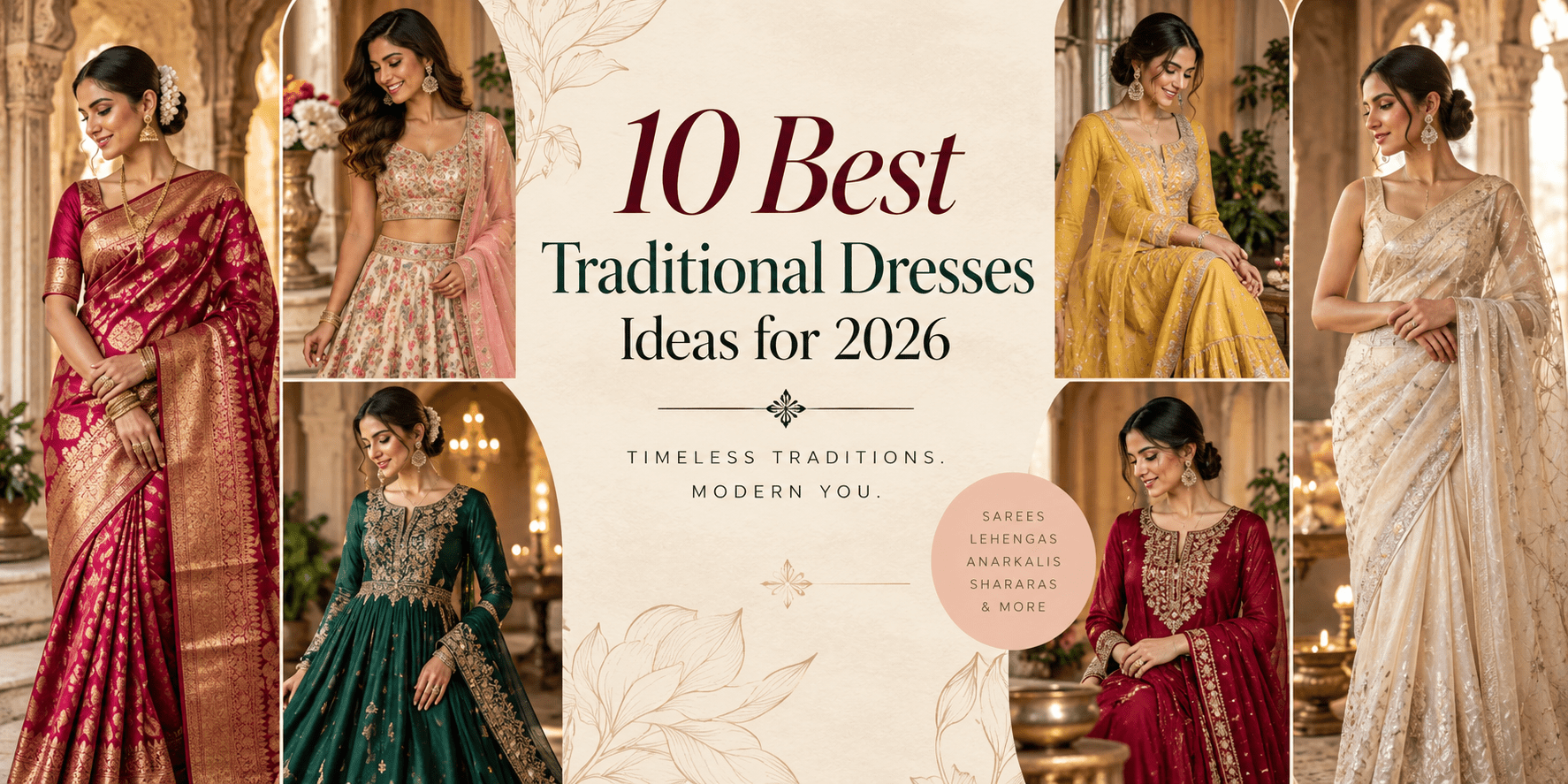 10 Best Traditional Dresses Ideas for 2026 - Anvi Couture