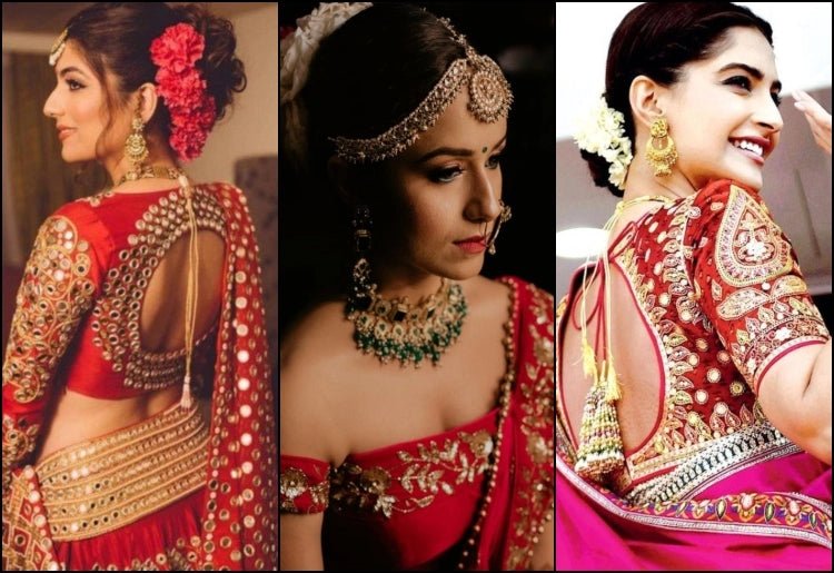 Bollywood Inspired Embroidered Blouse Design Ideas - Anvi Couture