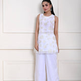 White Kurta set