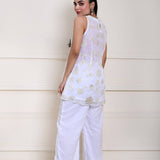 White Kurta set